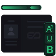 Animated Title Style (Green Spark)