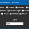 WoW Classmask Calculator
