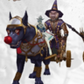 Wolf Chariot Mount